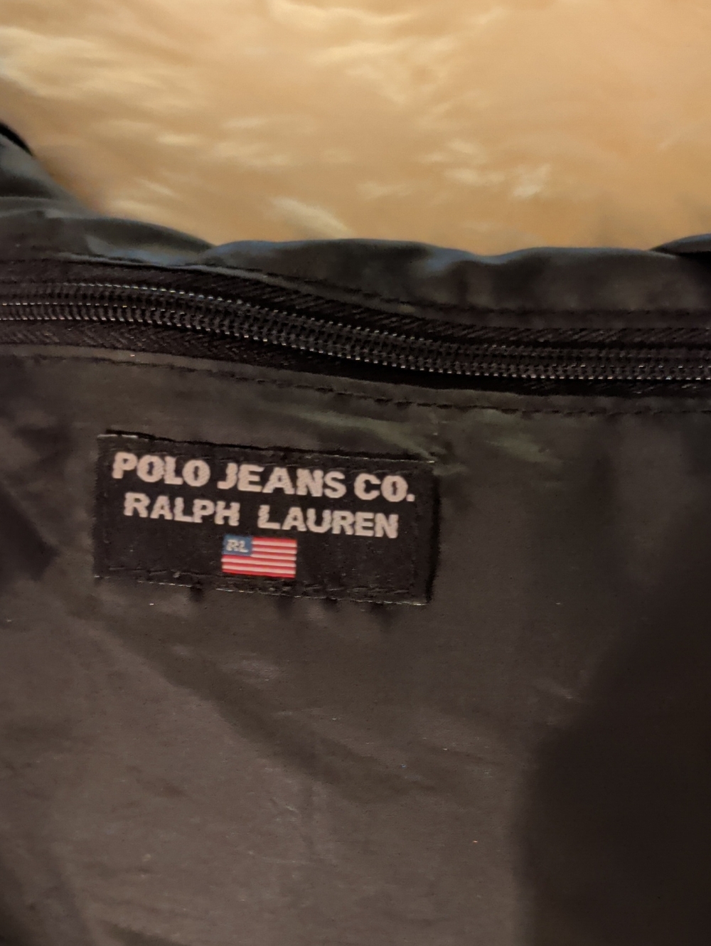 Ralph Lauren Polo Jeans&Co. Black Rhinestone Shoulder Bag - Picture 10 of 12